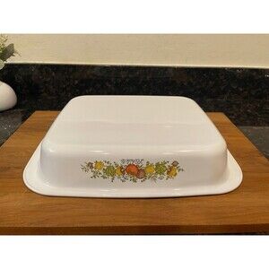 Vintage Corning Ware A-21 Spice Of Life Lasagna Dish